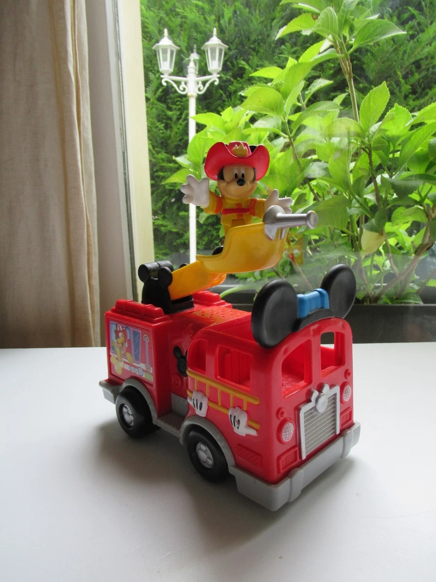 Disney Mickey, Mickey, Camion de Pompier, avec Fonctions sonores