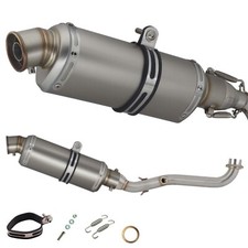 Suzuki Burgman 400 Full Titanium Style Stainless Exhaust System  2007-2016