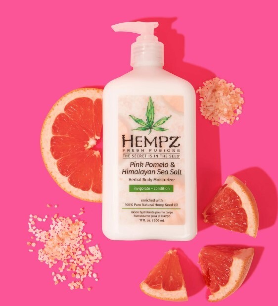 Hempz PINK POMELO & HIMALYAN SEA SALT Hidratante Corporal Después del Bronceado Loción 17oz