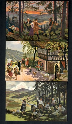 FR10d Germany  Weber & Co.1 Forest Aus Serie 1 O Heimat Wie bist Wo Huttle Steht
