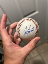 Jesus Baez St. Louis Cardinals Top Prospect auto signed ROMLB Baseball - Hot