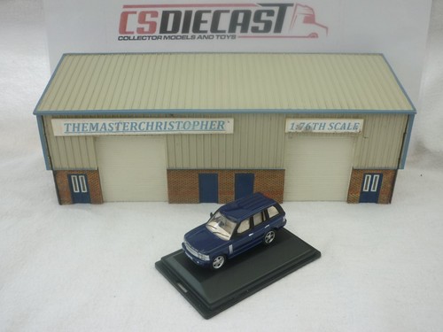 Oxford Diecast Automobile 1:76 Range Rover MK3 Blue 76RR3003 Poor Packaging