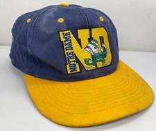 Vintage 1980’s University of Notre Dame Fighting Irish SnapBack Hat Embroidered
