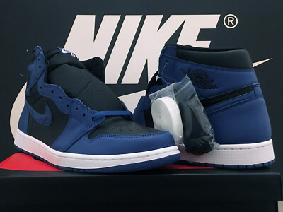 DS 2022 NIKE AIR JORDAN 1 RETRO HIGH OG UK10,5 EU45,5 DARK MARINA BLUE 3 4 RARE