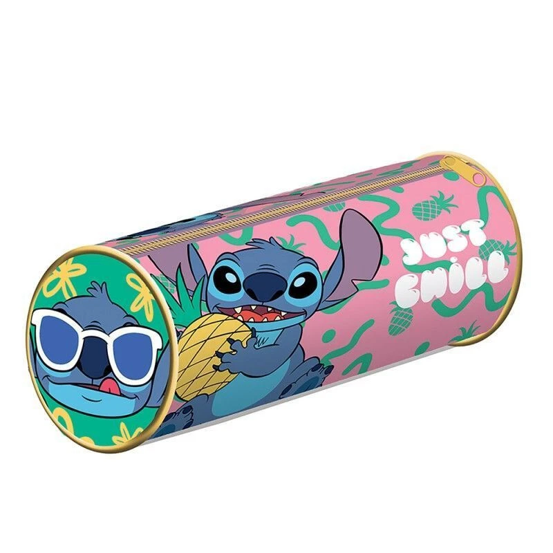 Trousse scolaire Stitch Disney Just Chill