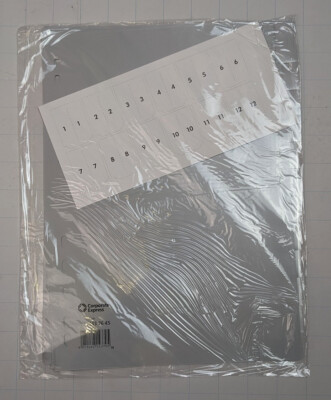 17x Corporate Express Kunststoffregister 1437645 A-Z A4 0,12mm 12-teilig grau
