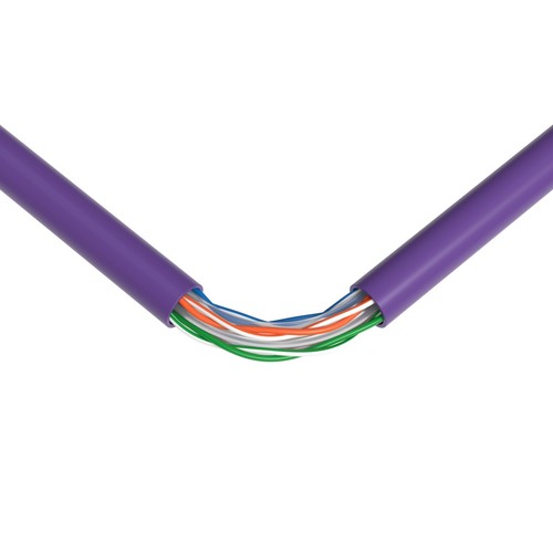 Cable elevador CAT6 500 pies 1000 pies cobre desnudo a granel 23 AWG CMR cable Ethernet de red - Imagen 15 de 18
