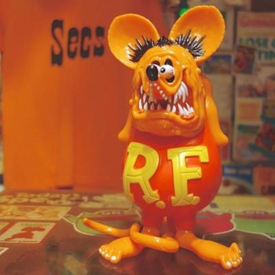 Rat Fink Soft Vinyl Figure RPM RPM limited color Califor