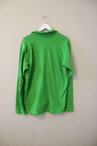 Helly Hanson Green Long Sleeve Fleece 1/4 Zip Mens Size XL - Picture 2 of 10