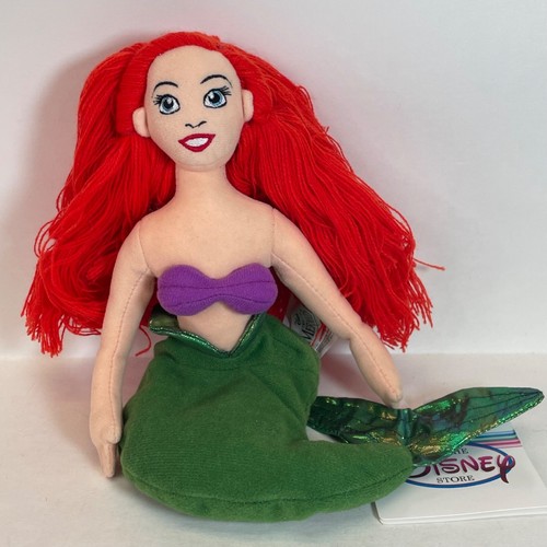 The Disney Store Bean Bag Ariel Little Mermaid 6 Inch New W Tags the-disney-store-bean-bag-ariel-little-mermaid-6-inch-new-w-tags
