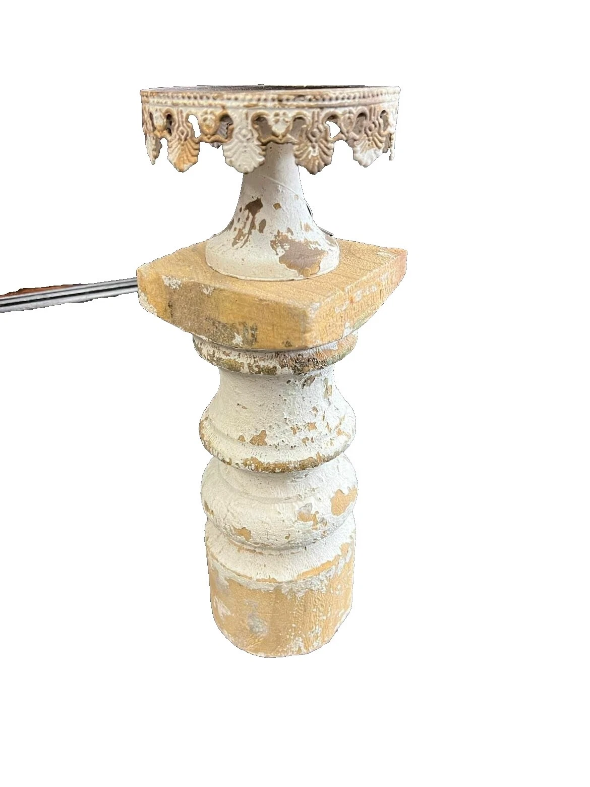 Wooden Rustic/Primitive Candle Candelabras