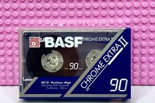 BASF CHROME EXTRA II  90 1991  BLANK CASSETTE TAPE SEALED 