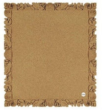 Bi-Silque Roco Cork Board Clip, 15 3/8" x 17 3/8"