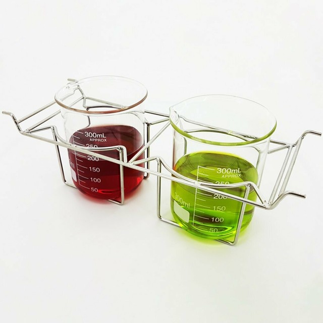 Beaker Rack 2x 300ml Beakers for 3l and 9l Tanks Surgeries Jewellery