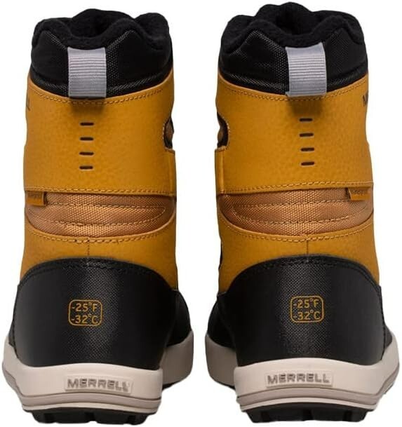 Banco de nieve Merrell 3.0 bota impermeable, trigo, 1 niño grande unisex EE. UU.