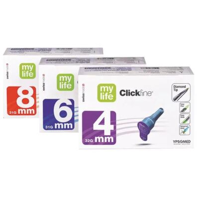 MYLIFE Clickfine Diamond Tip Universal Pen-Nadeln 100 Stk