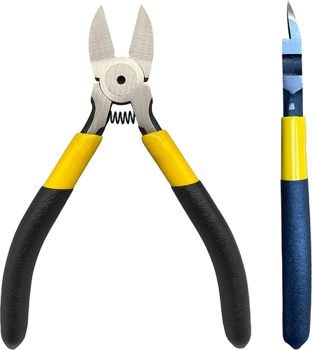 BOOSDEN 5 Inch Flush Cutter, Dikes Wire Cutter for Crafting Electrical Jewelry M - Picture 2 of 12