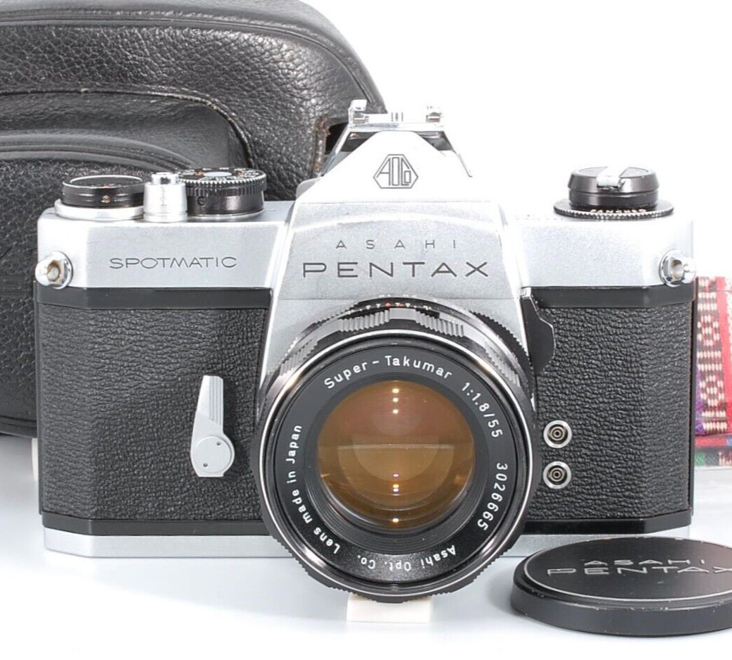 ペンタックス SP & 55mm f1.8 & 135mm f3.5 整備品
