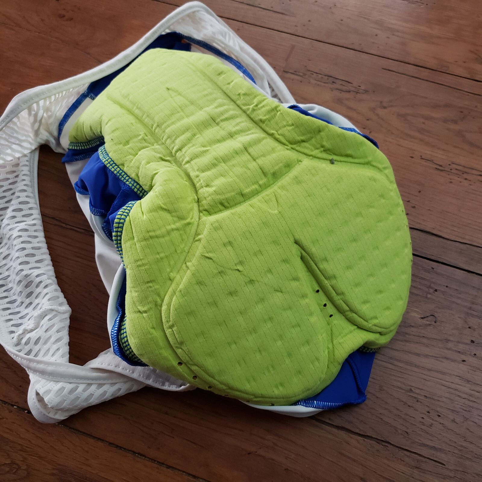 Rosti Mens Medium Cycling Bibshorts Vintage Italy 7" 14" (8/10) M