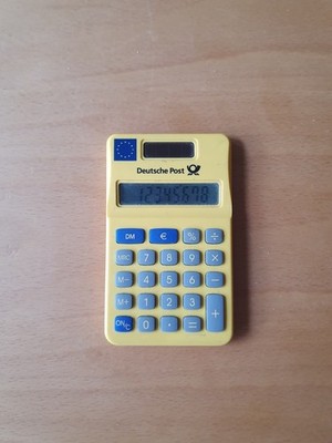Vintage Währungs-/Taschenrechner DP