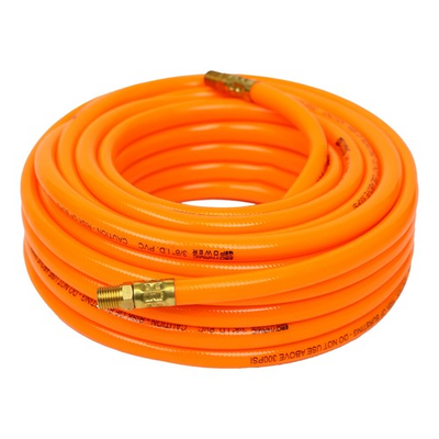 #ad #ad DYNAMIC POWER 3 8 Inch x 50ft Heavy Duty Air Hose Reinforced PVC Hose with Bras $23.99