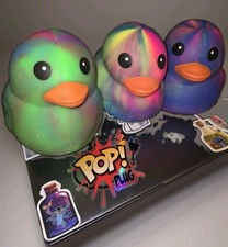 Viral Sunny Days Squeezy Tie Dye Rubber Duck Squishy Blue/Pink/Green/Yellow  