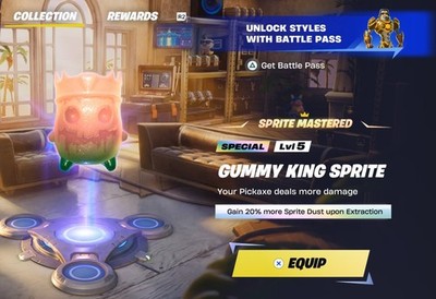 Gummy King Sprite U KEEP IT ( INDEX LVL5)