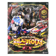 Minifuerza Rex Kaiser EX Transformar Robot Dinosaurio Juguete Compacto Dinoide Guerrero