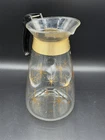 Vintage Pyrex Corning 1960s Atomic Star Burst 6 Cup Coffee Pot Carafe Heatproof