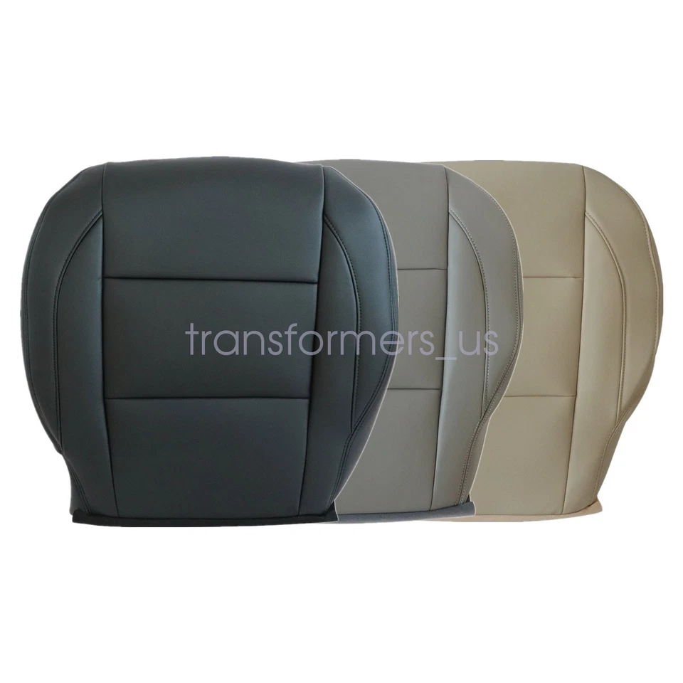 For 2004-2010 Infiniti QX56 Bottom Replacement Seat Cover Black / Gray / Tan - Изображение 2 из 2