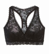 Cosabella NSN Ultra CURVY Racie Racerback Bralette NEVER1353 Medium Black NWT