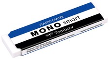 Tombow Kunststoff-Radierer 'MONO smart', weiß, extra schmal