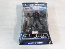 2013 Hasbro Marvel Legends Captain America AGENT OF HYDRA RED SKULL Mandroid Baf