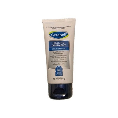 Cetaphil Healing Ointment Skin Protectant Dry Cracked Sensitive Skin 3 oz Sealed