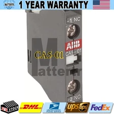 10 pcs/box ASEA BROWN BOVERI ABB CA5-01 1SBN010010R1001 AUXILIARY CONTACT BLOCK