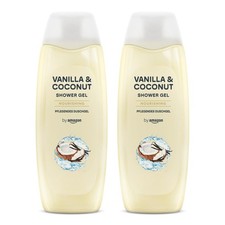 Vanilla & Coconut Shower Gel 2 x 500ml 4.27 per litre