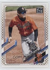 2021 Topps Wal-Mart Gold Stars Wilmer Flores #191 0h1