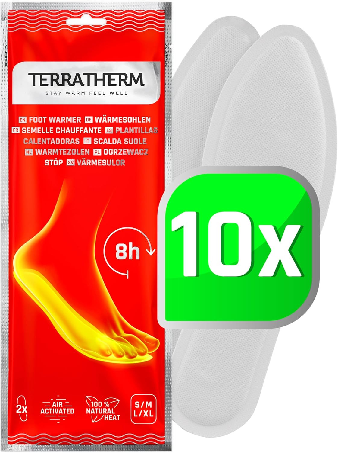 Solette Riscaldanti Professionali | Calore Naturale 10H | Offerta Stock