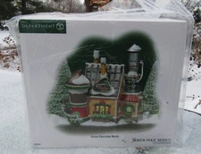 2008 Department 56 North Pole Series #805545 COCOA CHOCOLATE WORKS Unused SEALED