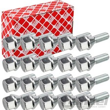 20x FEBI RADSCHRAUBEN SATZ 51mm KEGELBUND F für ALUFELGEN & STAHLFELGEN