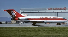 Boeing 727 B727-100 Air Canada Desk Wood Airplane New Model Small Scale 1/130