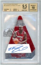Shaquille O'Neal 2013 Preferred Crown Royale Red Autograph Card 63 11/20 BGS 9.5