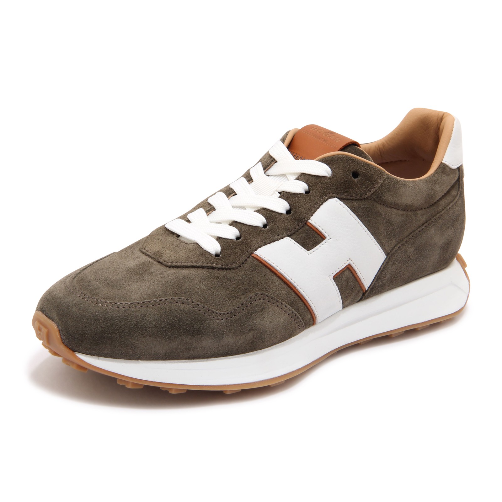M1720 КРОССОВКИ UOMO HOGAN H601 МУЖСКИЕ ТУФЛИ ЗЕЛЕНЫЕ 79590₽