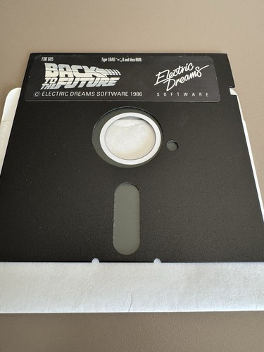 Jeu Back To The Future Commodore CBM 64 C64 128 C128 Disk Electronic Dreams - Zdjęcie 6 z 9