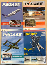 Trois revues PEGASE et Fana Hors Serie MIRAGE III
