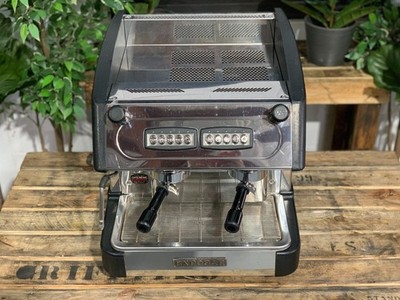 EXPOBAR ELEGANCE COMPACT 2 GROUP ESPRESSO COFFEE MACHINE STAINLESS