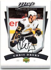 2006-07 Upper Deck MVP #31 Chris Drury Buffalo Sabres