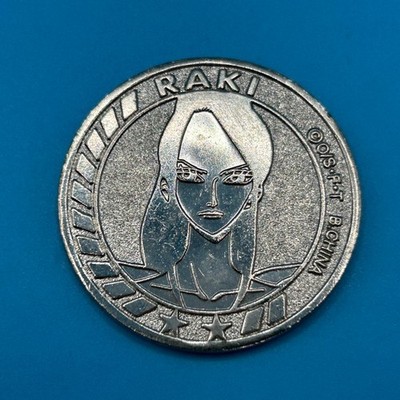 Raki One Piece Coin Medal Metallic Retro Vintage Shueisha Jump Anime Japan