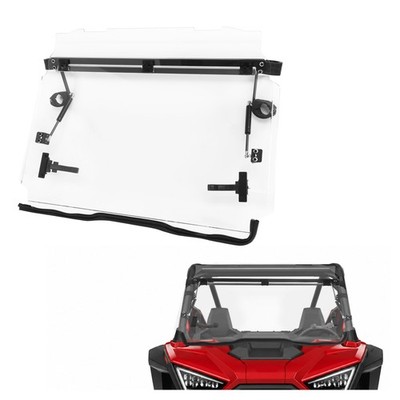 For Polaris RZR Pro XP / RZR Pro XP 4 2020 2024 Clear Flip Front Windshield