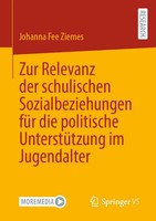 Johanna Fee Ziemes | Zur Relevanz Der Schulischen Sozialbeziehungen FüR Die...